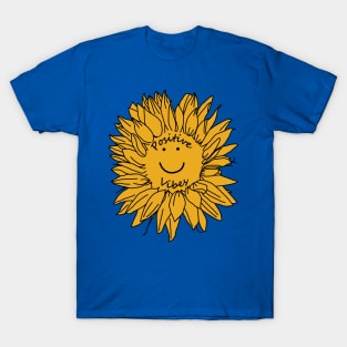 Positive Vibes Sunflower T-Shirt